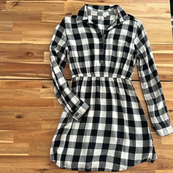 Girls plaid dress size 10/12 - Picture 1 of 5